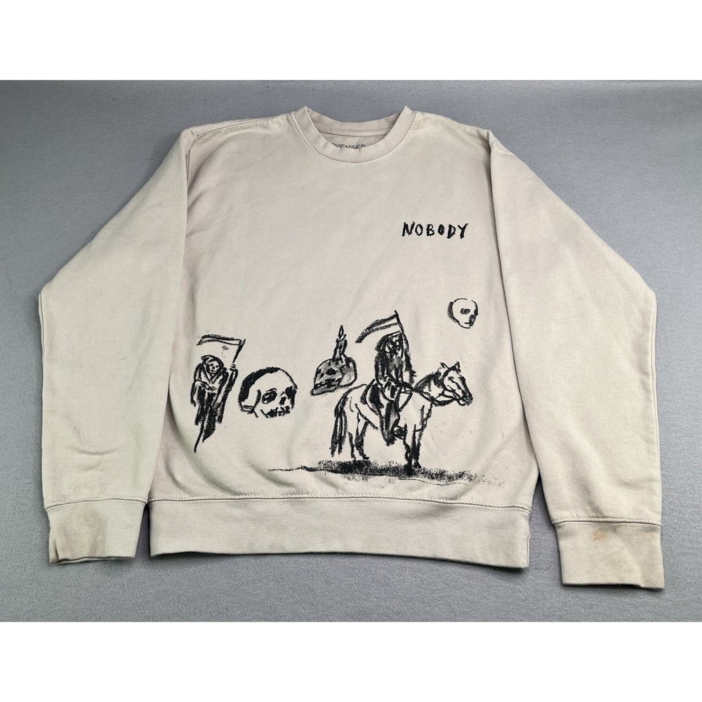 Avenged Sevenfold "Nobody" Sweatshirt Mens Small in Fair Condition